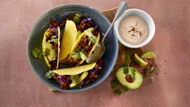 Tacoschelpen met vulling