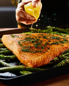 BAKED HERB SALMON