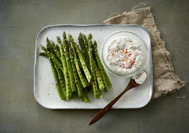 Groene asperges