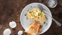 Äggröra med crème fraiche