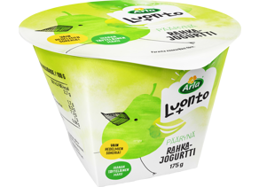 Arla Luonto+ päärynärahkajogurtti 175g laktoositon