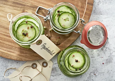 Pickled cucumbers