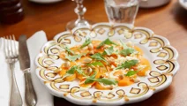 Ljummen morotscarpaccio