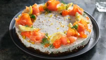 Laxcheesecake