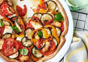 Tarta de verduras con Arla Apetina