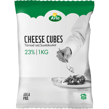 Arla Pro juustokuutiot 23% 1kg