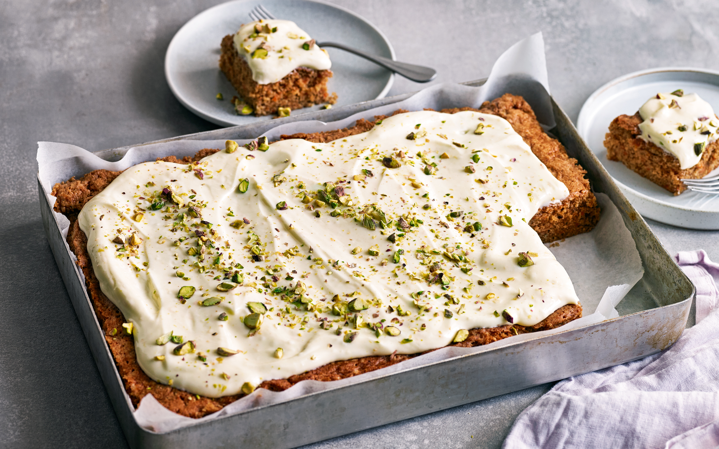 Ingwer-Karotten Kuchen mit Zimt | Arla - Rezept