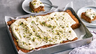 Ginger carrot cake