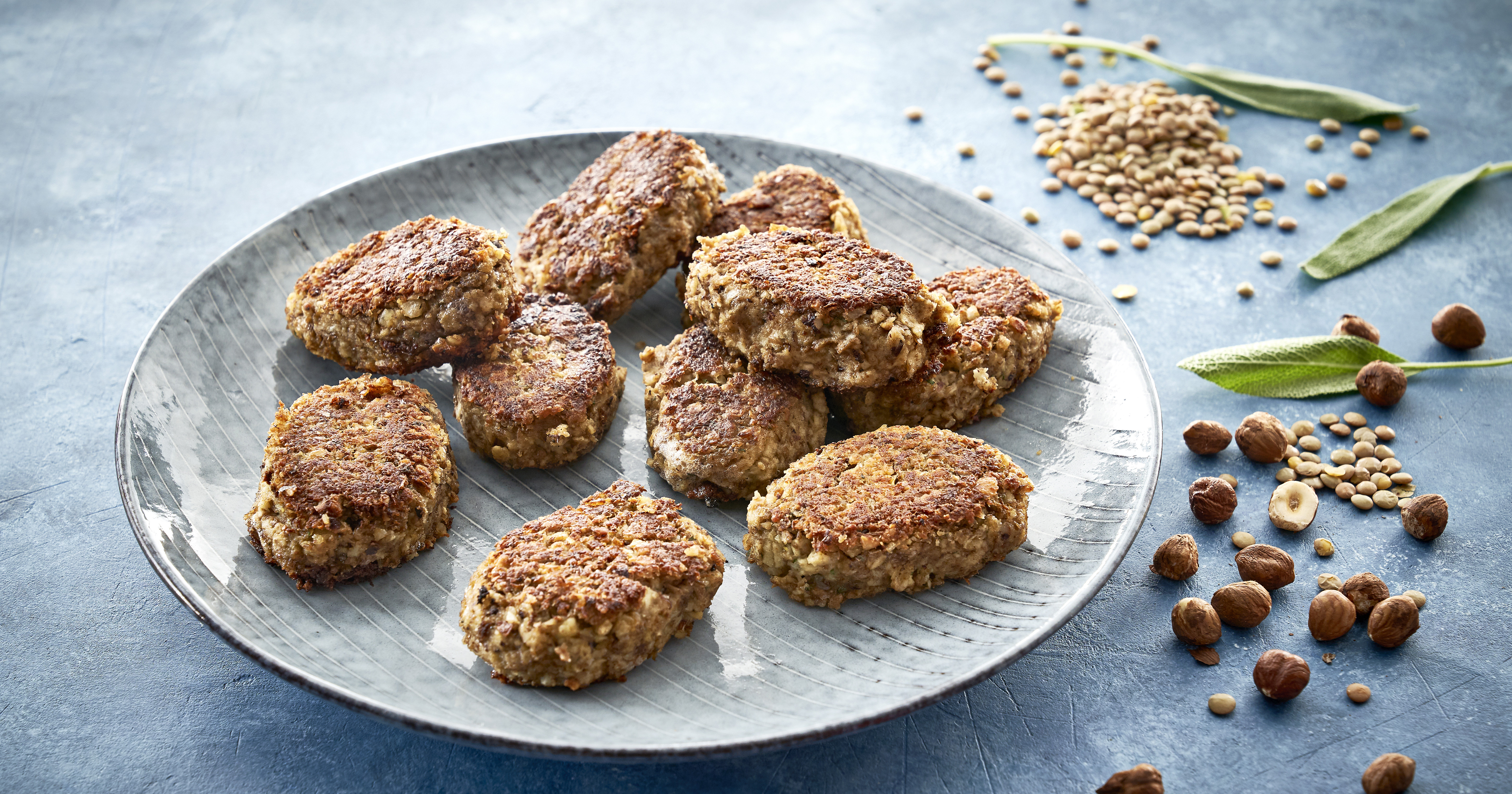Linsefrikadeller