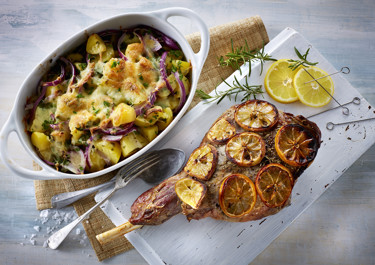 Langtidsstegt lammekølle i ovn