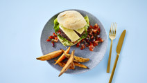 Mexi burger med salsa