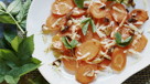 Lun gulerodscarpaccio