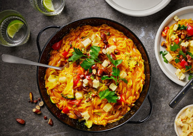 Risonipaella med saffran