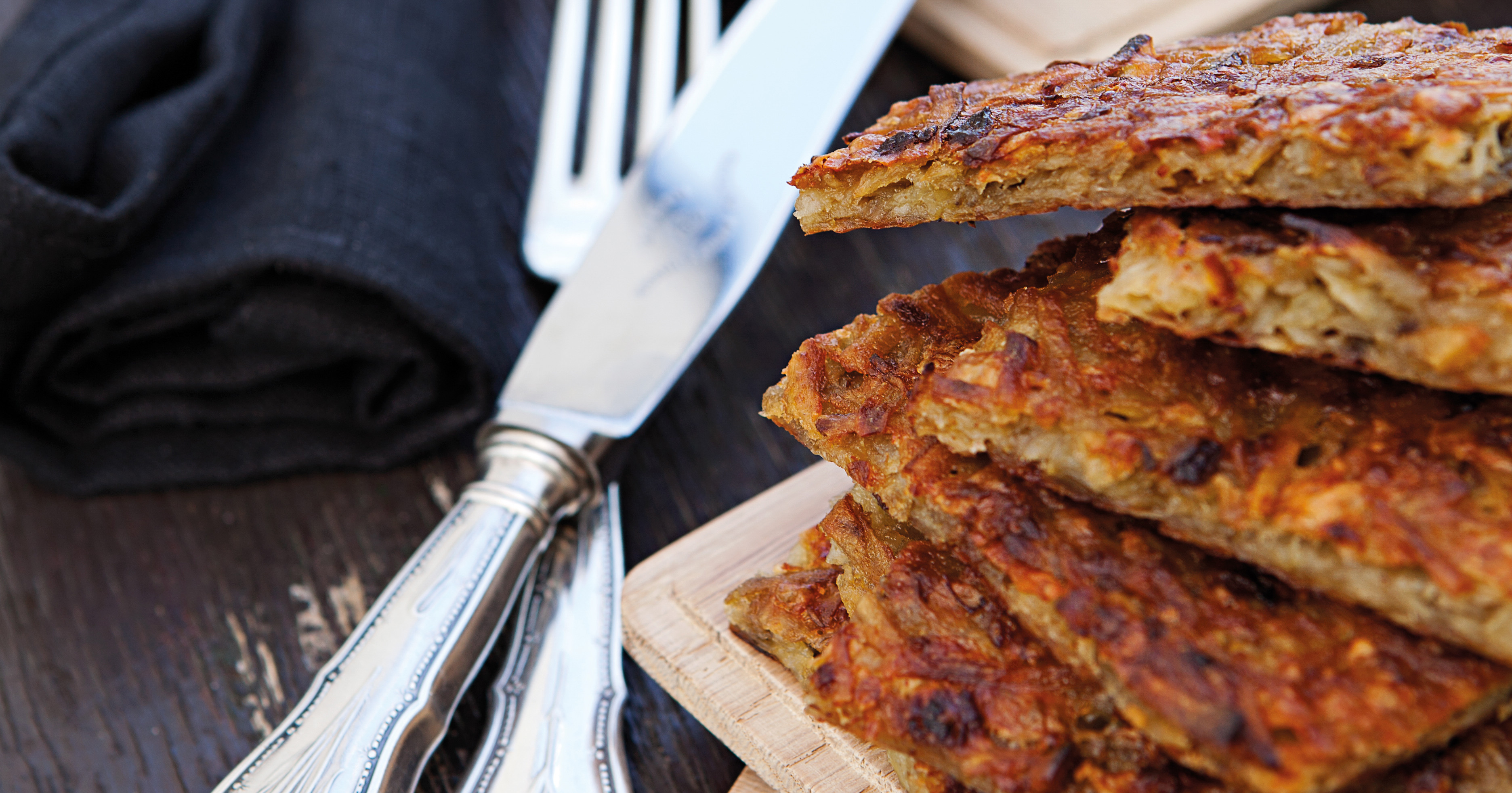 Røsti med 2 slags kartofler