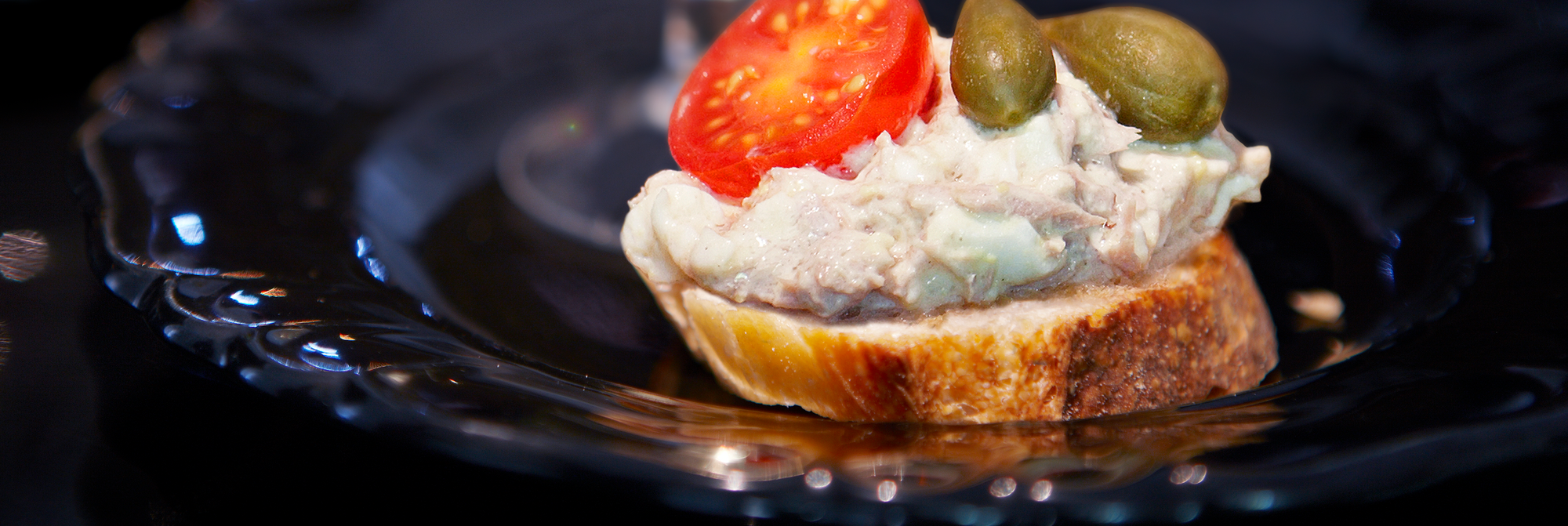 Tapas med tun og æg - pinchos