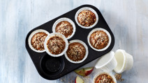 Æblemuffins med kanel