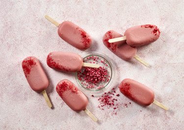 Ispinde med ruby chokolade