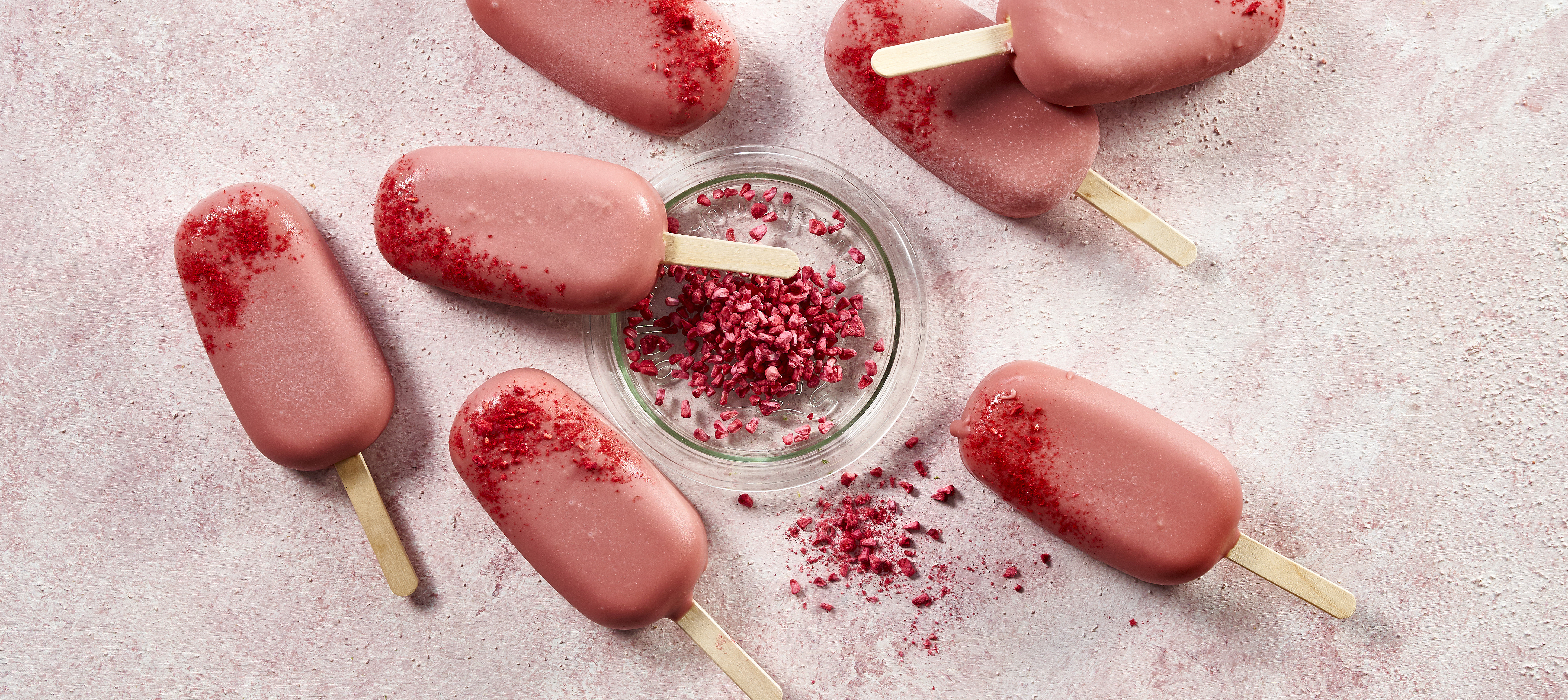 Ispinde med ruby chokolade
