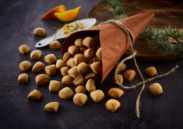 Pebernødder med appelsinskal