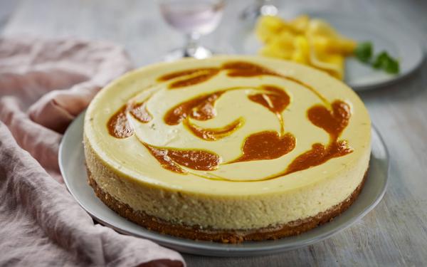 Mango cheesecake