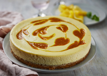 Mango cheesecake