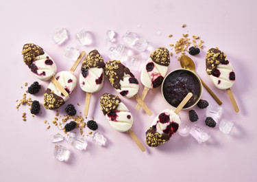 Frozen skyr-ispinde